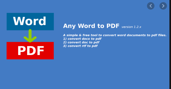 How do you convert a Word document to a PDF document?