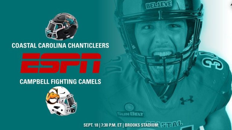 Watch Coastal Carolina vs Campbell Live Stream Free NCAA College Football