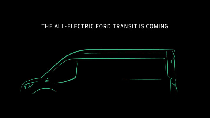 Ford will reveal its all-electric Transit van in November
