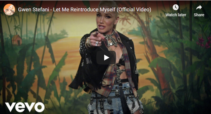 Gwen Stefani’s ‘Let Me Reintroduce Myself’ Music Video is a stylish Blast from the Past