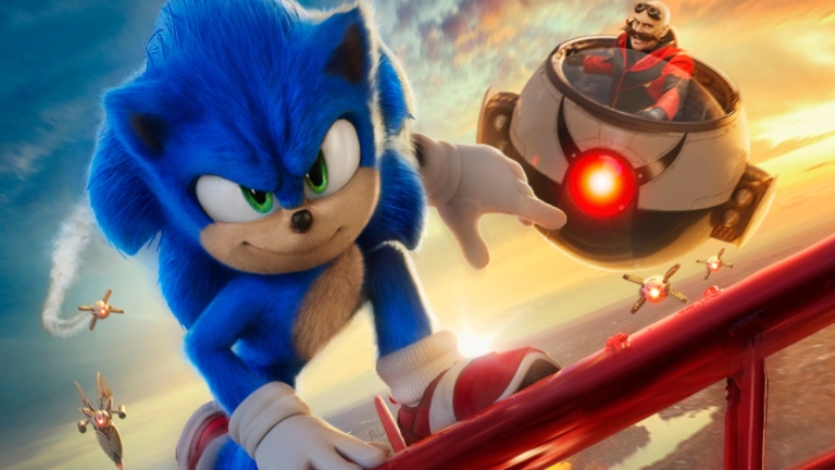 Sonic the Hedgehog 2: Dr Eggman attacks with a giant robot