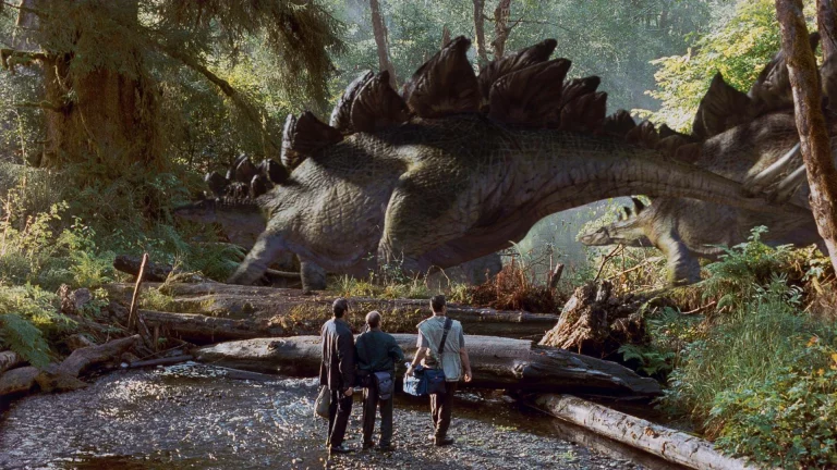 The Lost World: Jurassic Park, Gymnastics scene is great