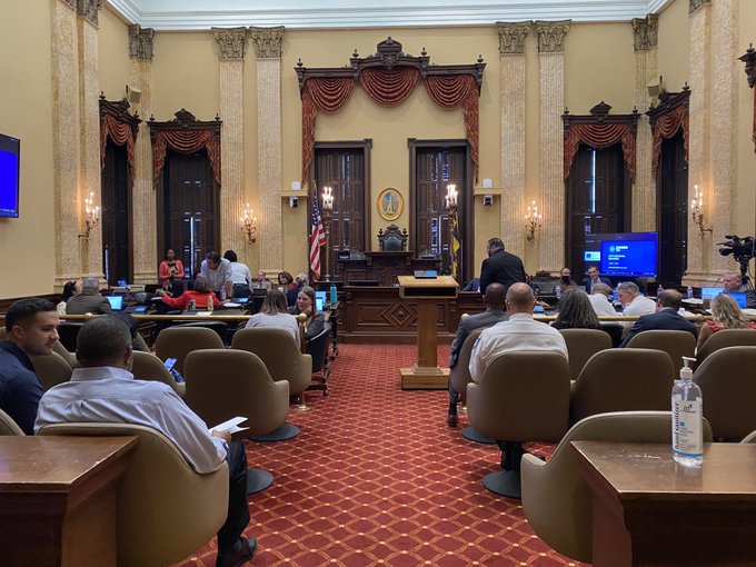 Councilman Costello Walks Out of Baltimore City Police Budget Hearing