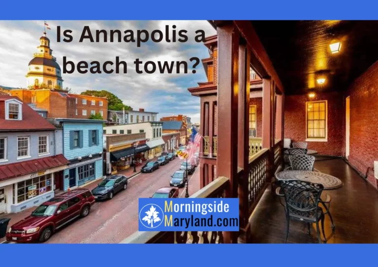 Is Annapolis a beach town?