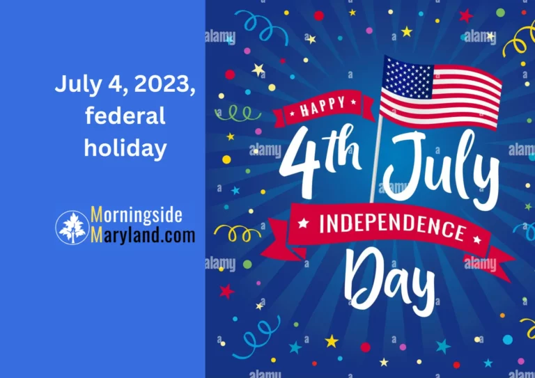 July 4, 2023, a federal holiday