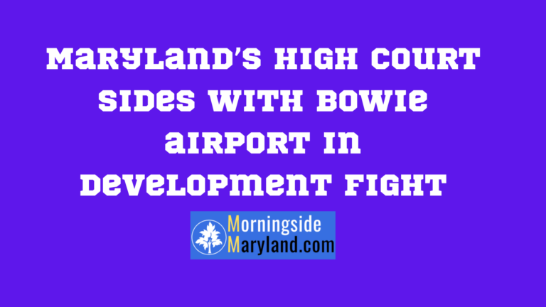 Maryland’s high court sides with Bowie airport in development fight