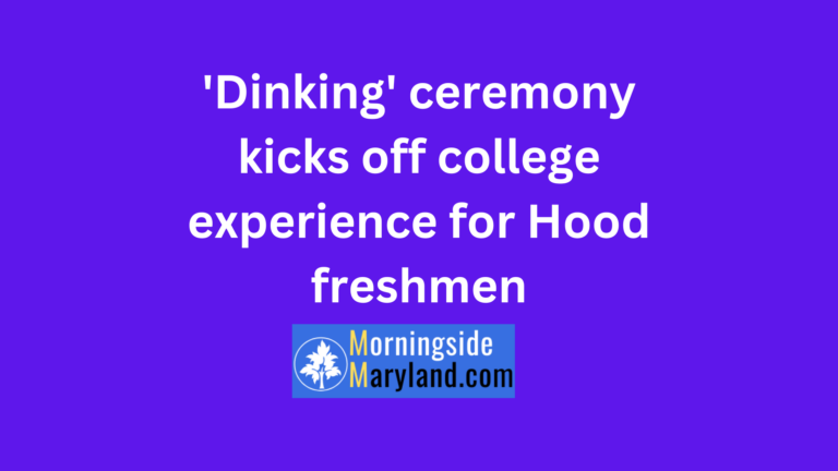 ‘Dinking’ ceremony kicks off college experience for Hood freshmen