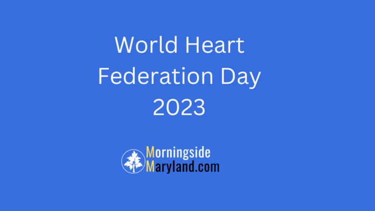 World Heart Federation Day 2023