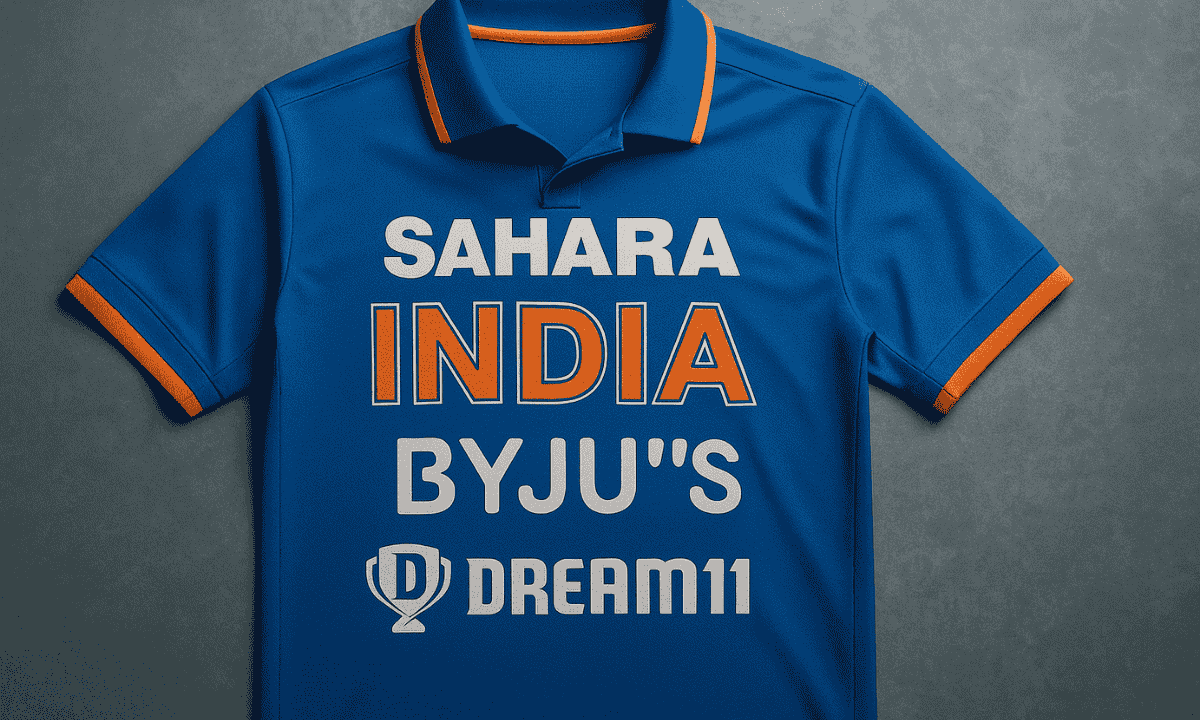 India’s Cricket Jersey Sponsors