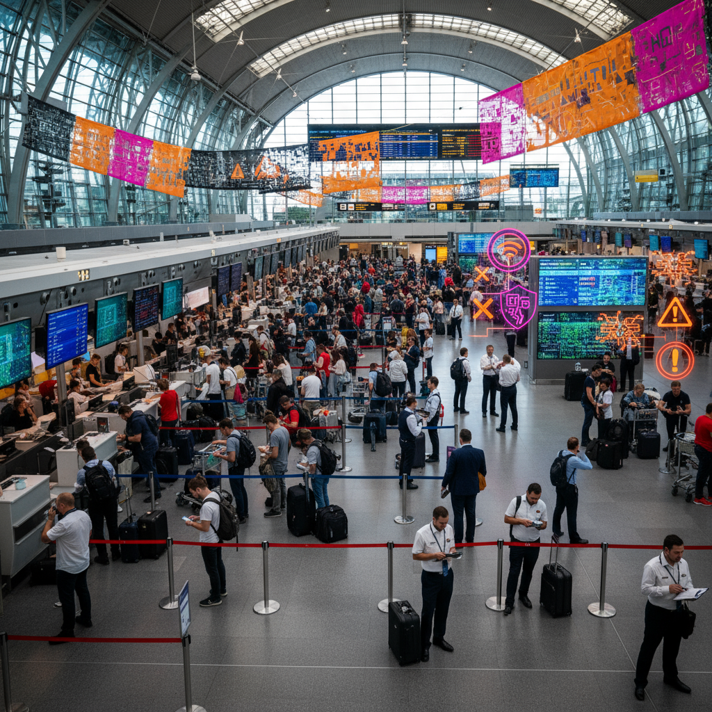 European Airports Struggle